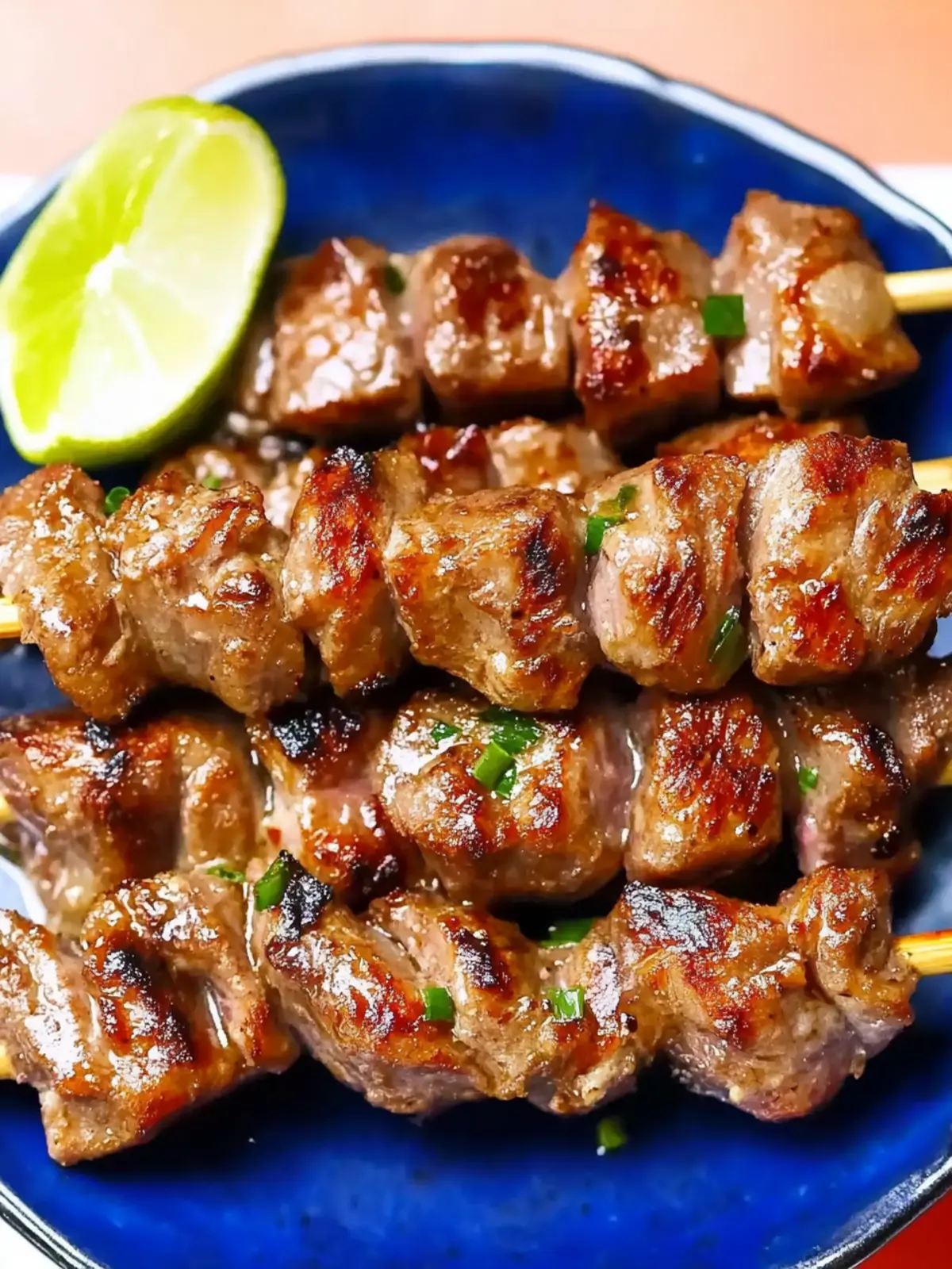 Thai-Style Grilled Pork Skewers with Coconut Cream Magic 2 Thai-Style Grilled Pork Skewers