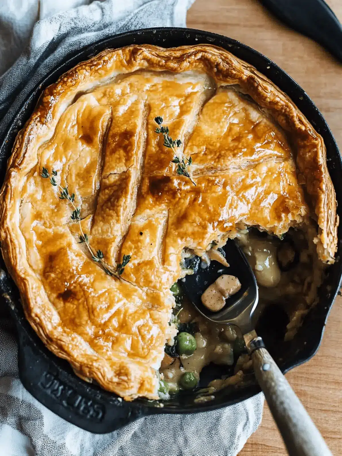 Savory Mushroom and Leek Chicken Pot Pie for Cozy Nights 2 Mushroom and Leek Chicken Pot Pie