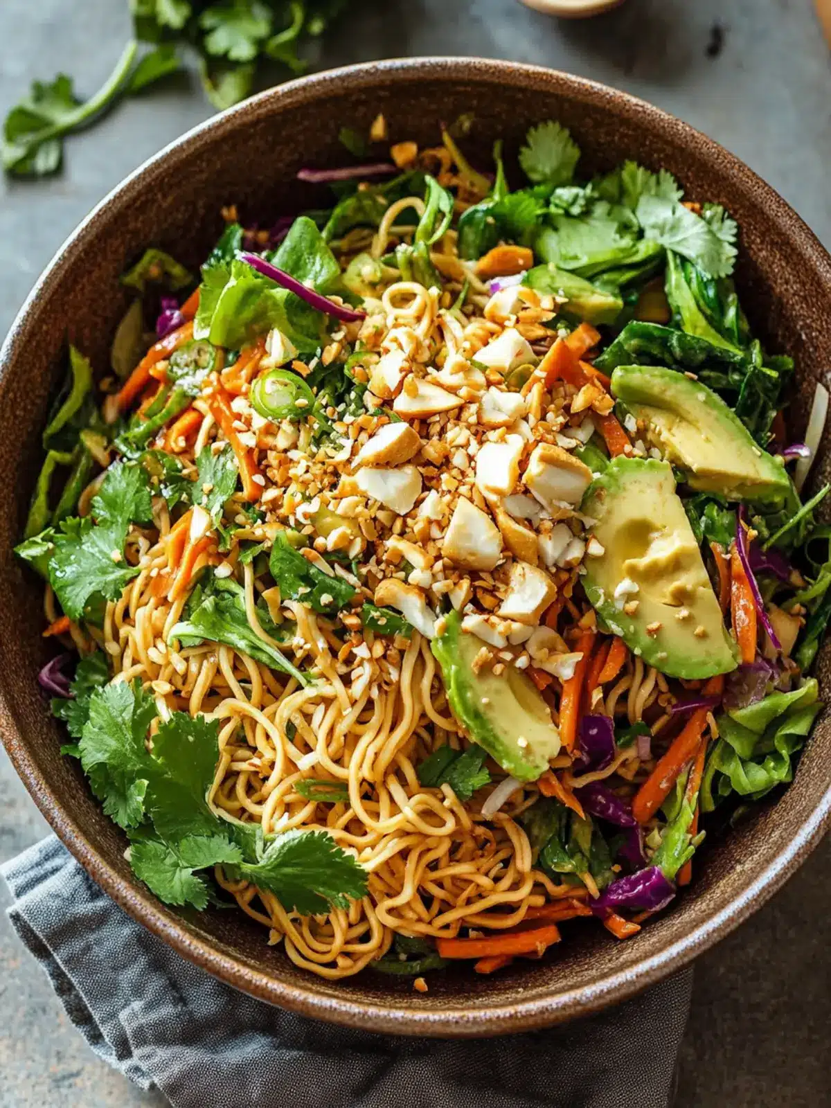 Crunchy Asian Ramen Noodle Salad for Vibrant Flavor Boost 3 Crunchy Asian Ramen Noodle Salad