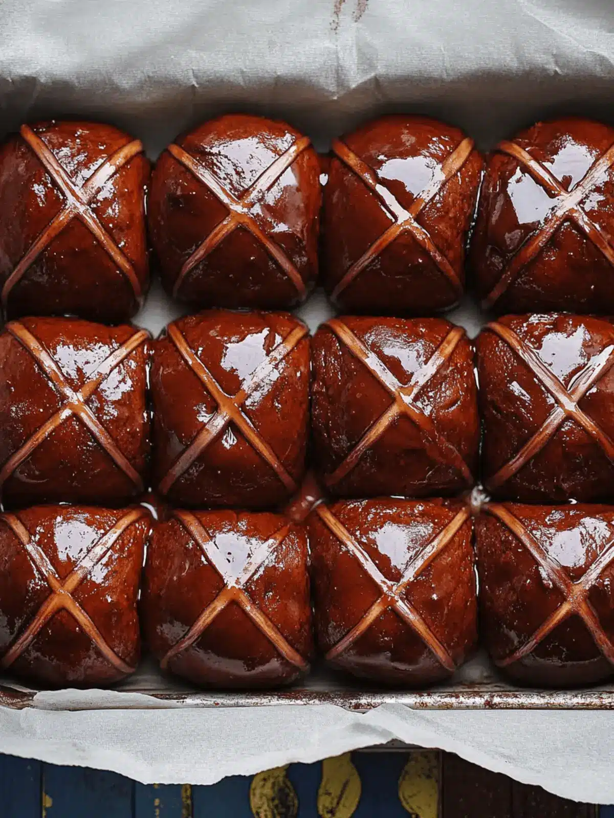 Chocolate Hot Cross Buns That Make Every Bite a Celebration 2 Chocolate Hot Cross Buns