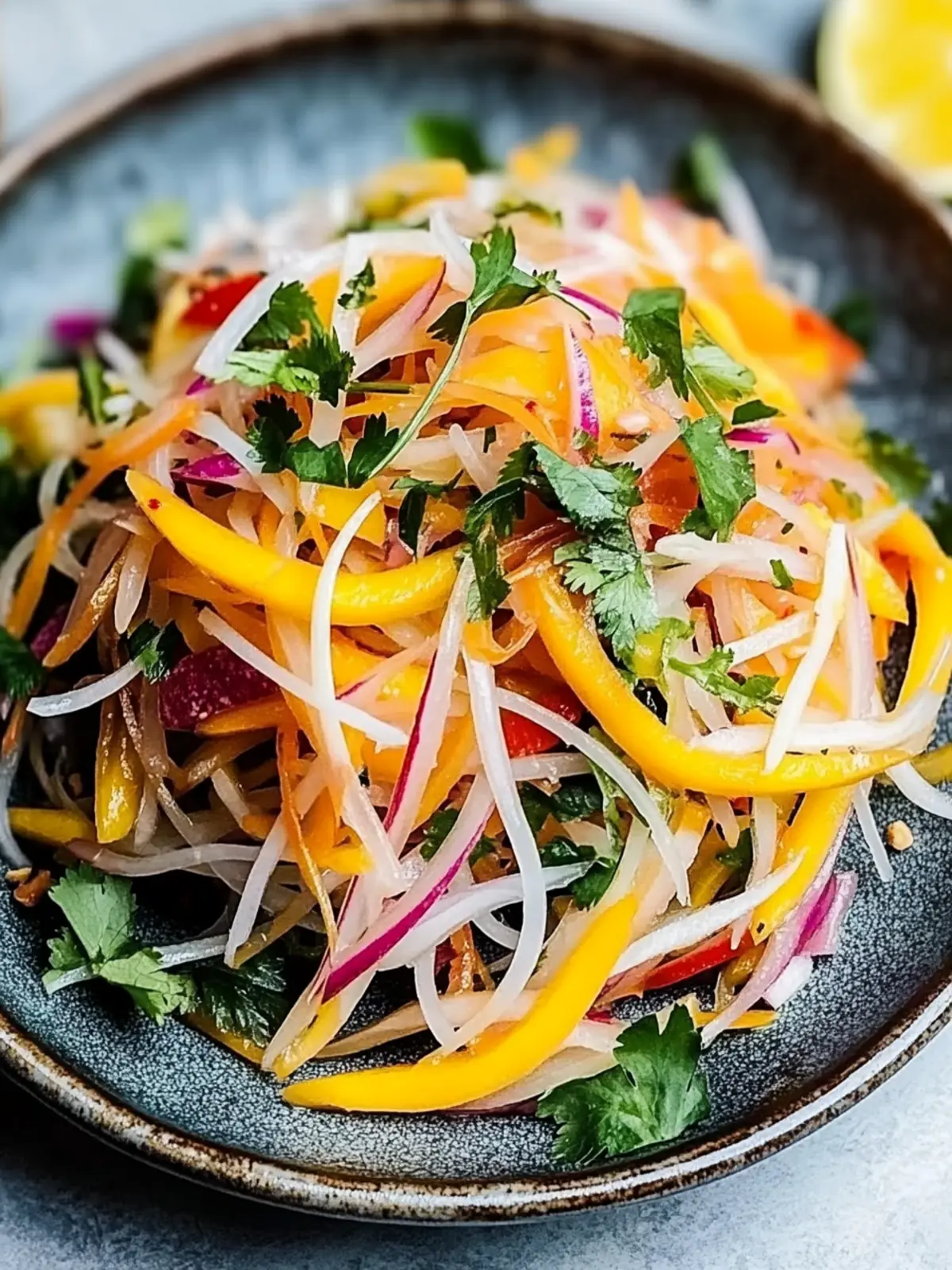 Zesty Thai Mango Salad That Brightens Your Day! 3 Thai Mango Salad