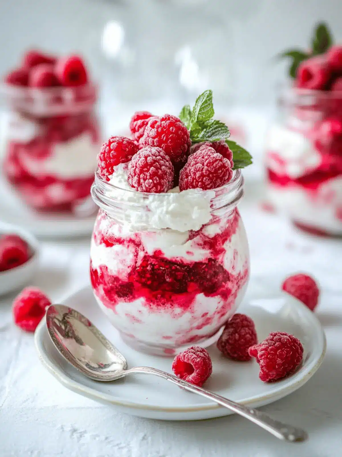 Indulge in Raspberry Fool with Whipped Mascarpone Today 2 Raspberry Fool with Whipped Mascarpone
