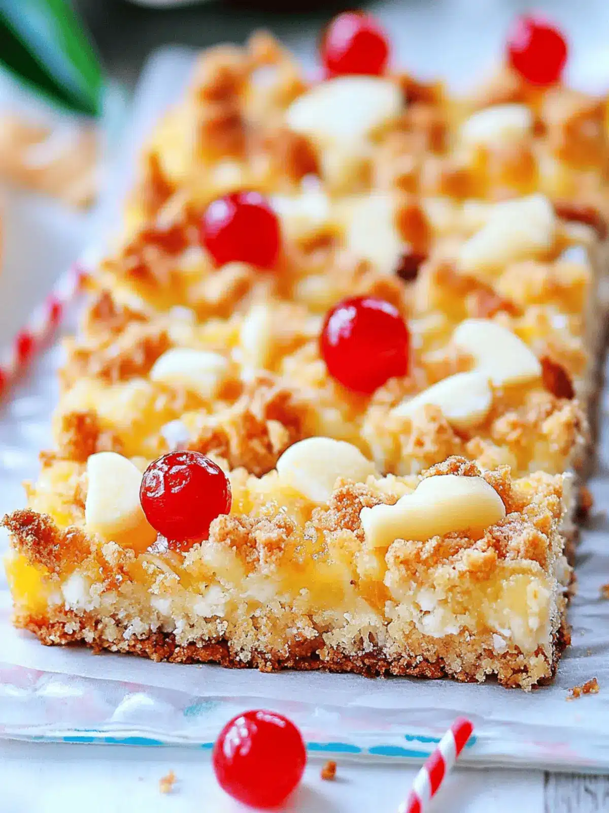 Piña Colada Magic Bars: A Tropical Treat You ll Love! 3 Piña Colada Magic Bars
