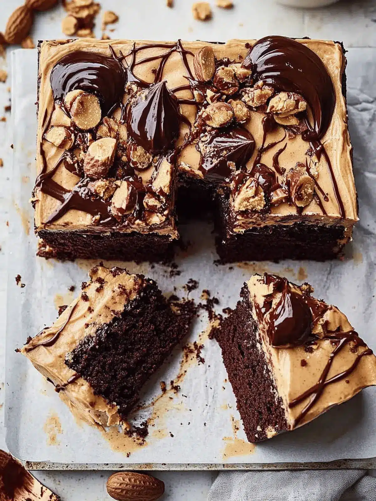 Irresistible Chocolate Peanut Butter Cake for Gatherings 4 Chocolate Peanut Butter Cake