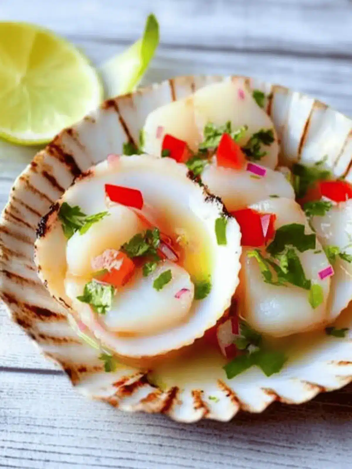 Zesty Spicy Scallop Ceviche: A Refreshing Taste Adventure 2 Spicy Scallop Ceviche