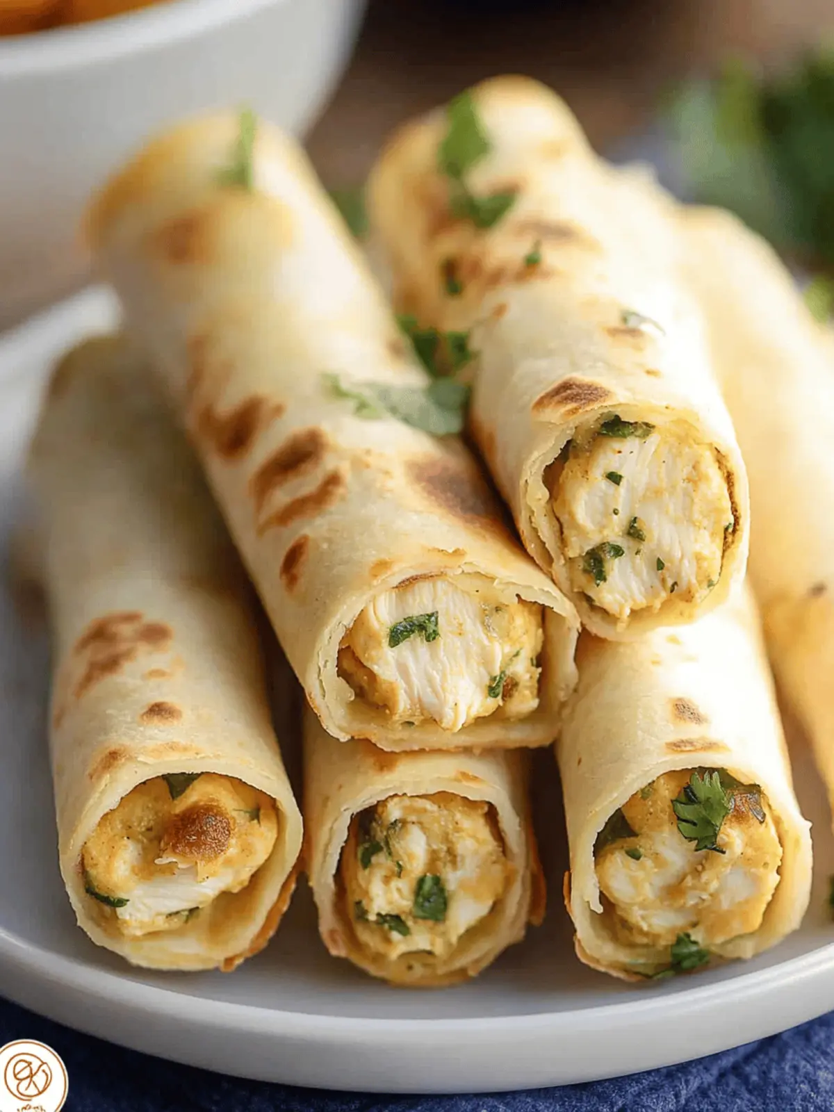 Savory Baked Chicken Taquitos That Freeze Perfectly 2 Baked Chicken Taquitos