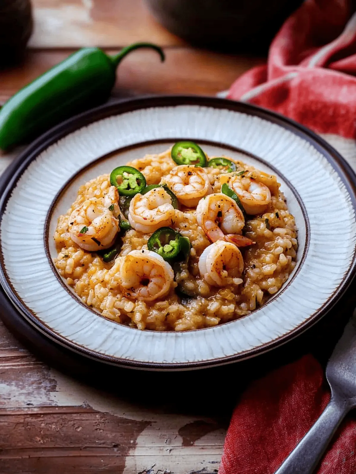 Spicy Southwestern Shrimp and Jalapeño Risotto Bliss 3 Southwestern Shrimp and Jalapeño Risotto