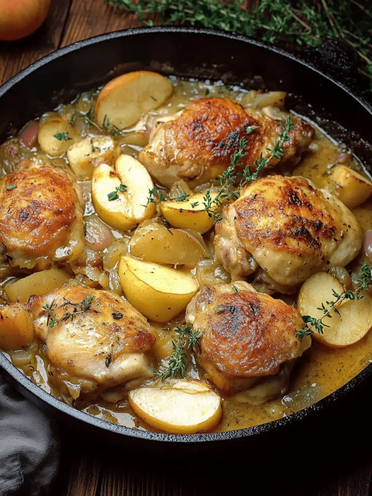 Savory French Apple Cider Chicken for Cozy Nights In 3 French Apple Cider Chicken