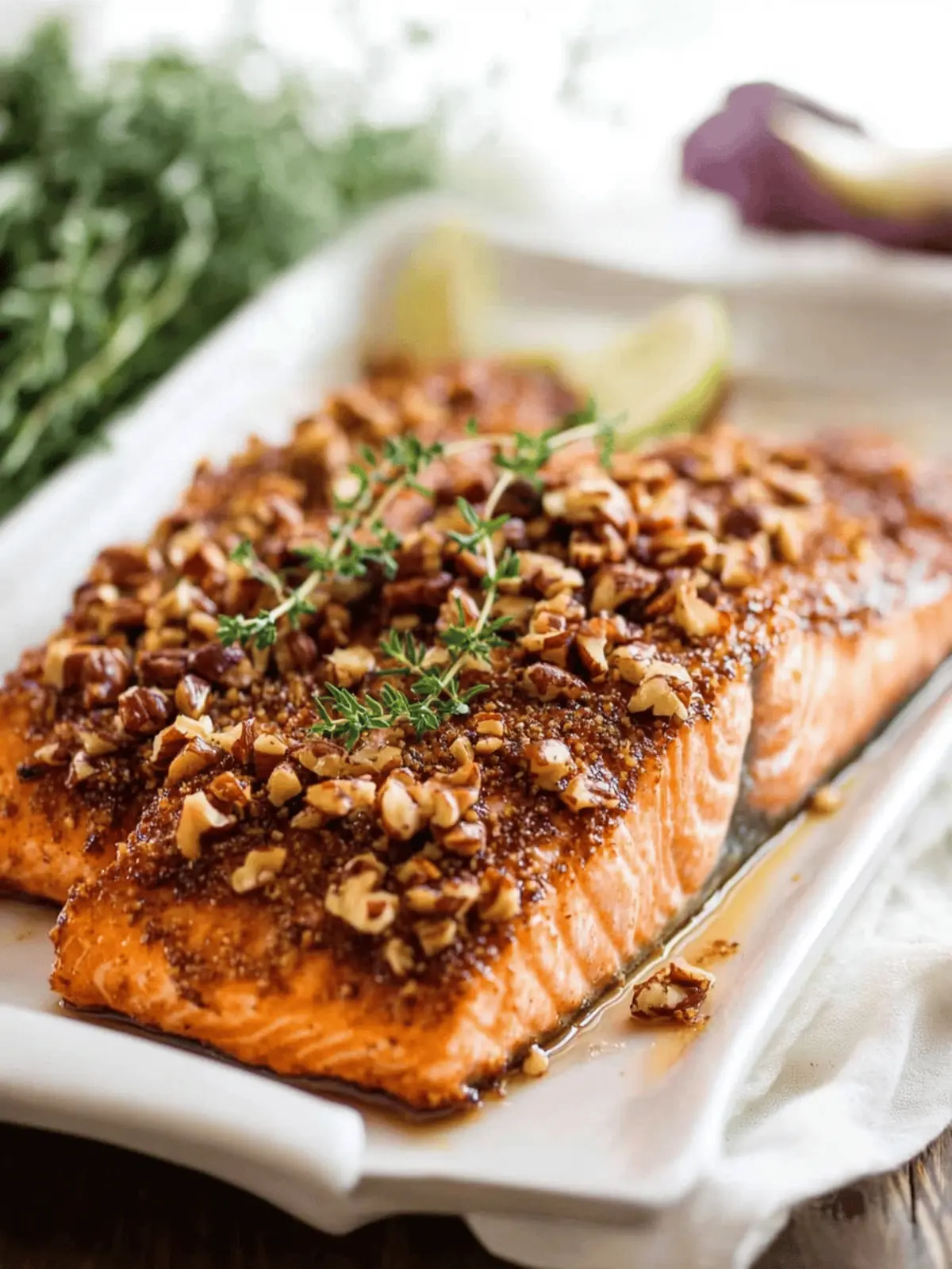 Maple Walnut Crusted Salmon: Quick, Healthy, and Irresistible 3 Maple Walnut Crusted Salmon