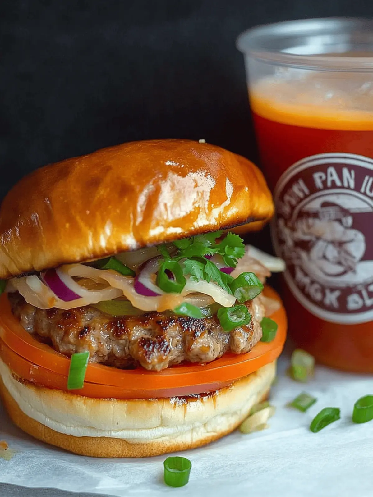 Pork Banh Mi Smash Burgers: A Flavor-Packed Weeknight Treat 4 Pork Banh Mi Smash Burgers