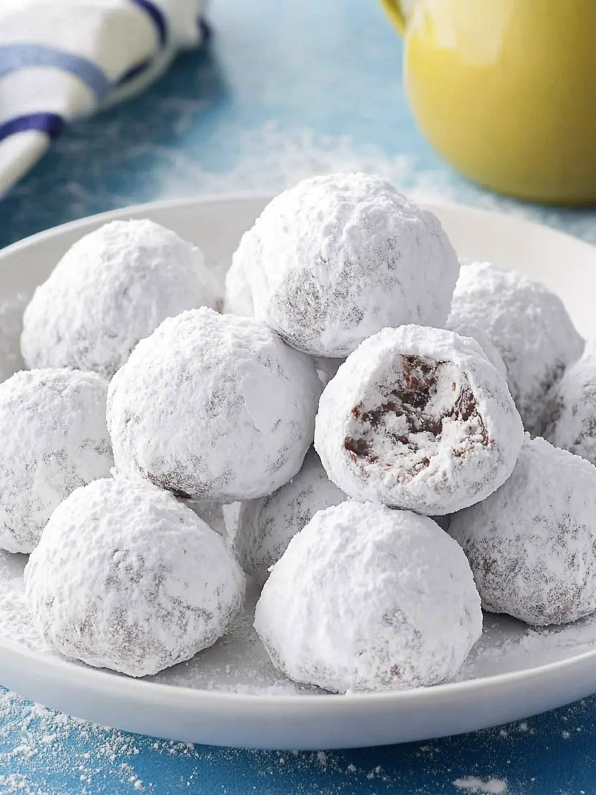 Decadent Chocolate Snowballs: Pure Bliss in Every Bite 3 Chocolate Snowballs