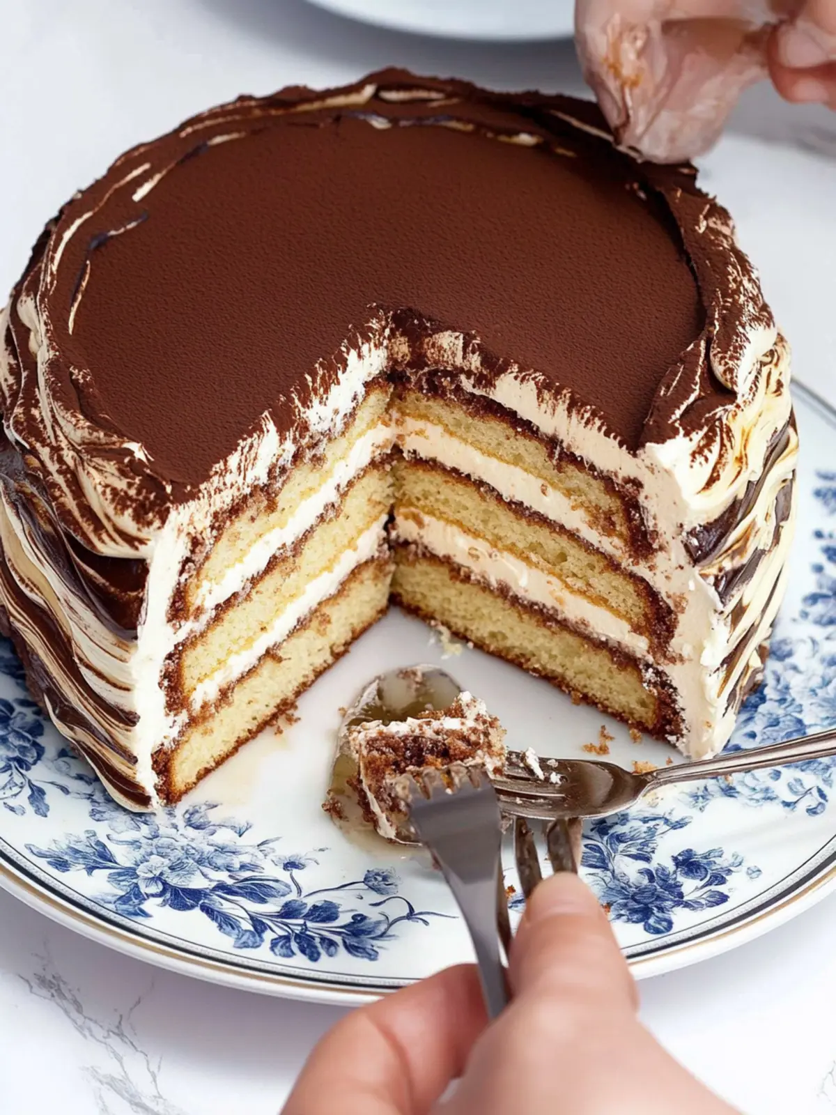 Heavenly Tiramisu Cake with Decadent Espresso Ganache 4 Tiramisu Cake