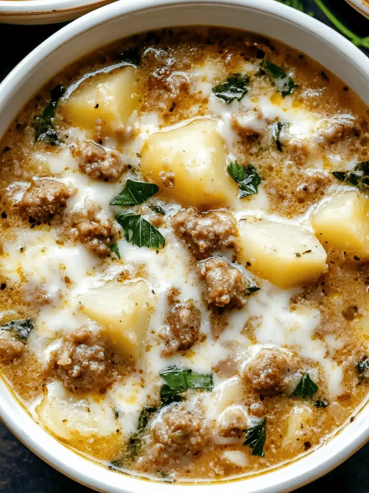 Warm Up with Cozy Italian Sausage and Potato Soup Recipe 3 Cozy Italian Sausage and Potato Soup