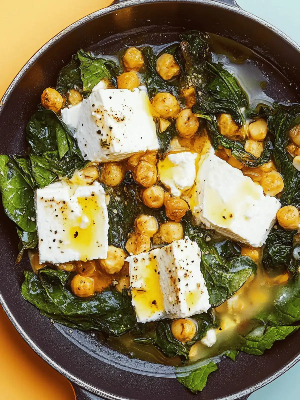 Baked Feta and Greens with Lemony Yogurt in 30 Minutes! 3 Baked Feta and Greens With Lemony Yogurt