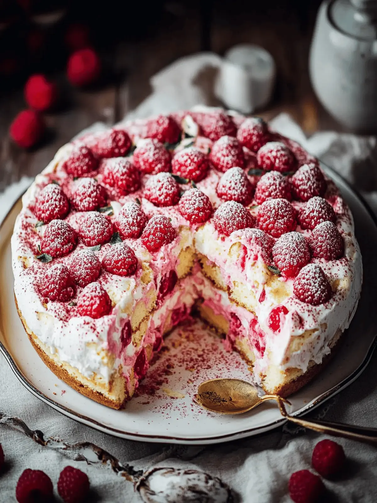 Delightful Lychee & Raspberry Tiramisu for Sweet Moments 2 Lychee & Raspberry Tiramisu