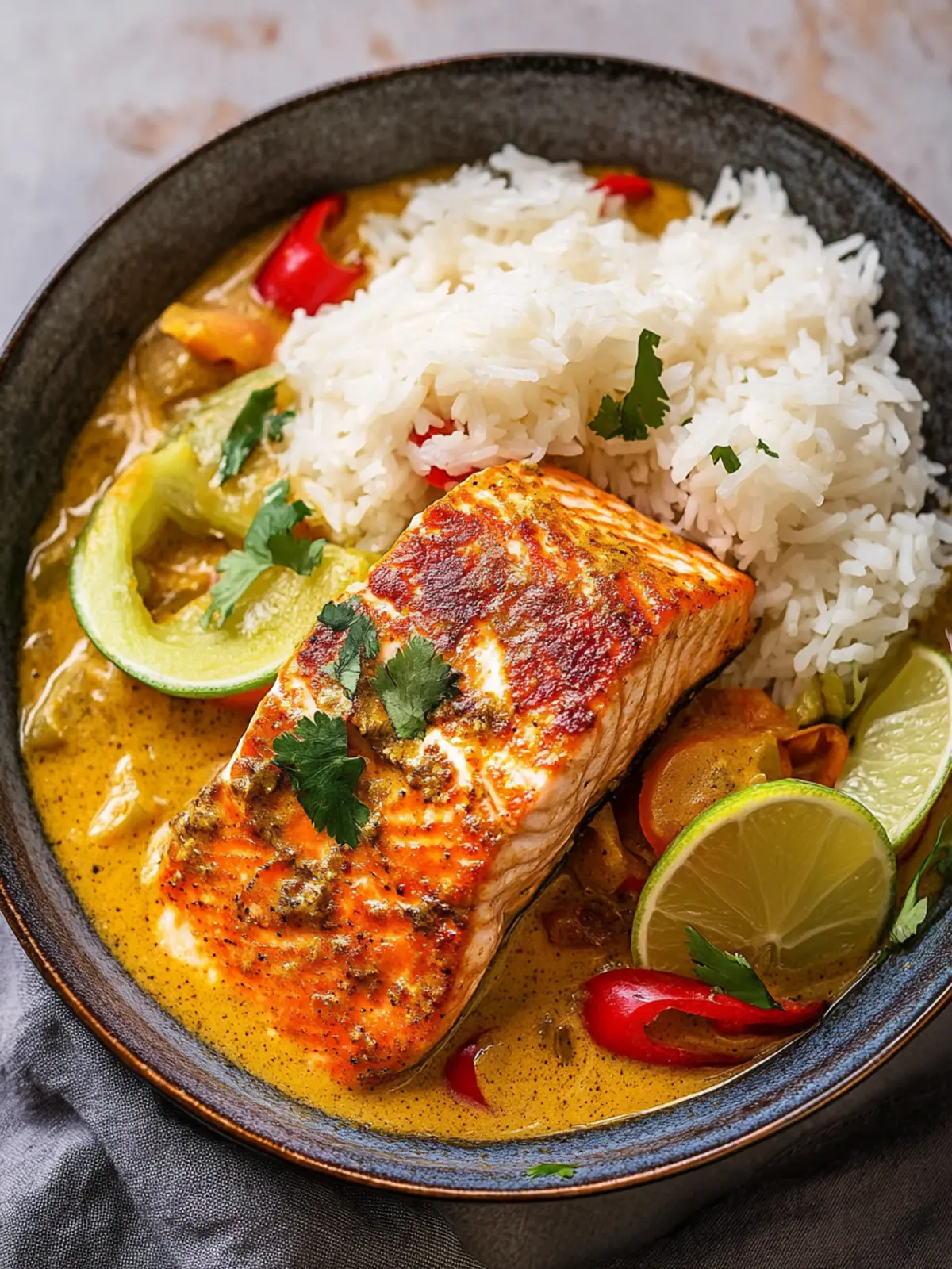 Caribbean-Style Coconut Curry Salmon That's Pure Bliss 3 Caribbean-Style Coconut Curry Salmon