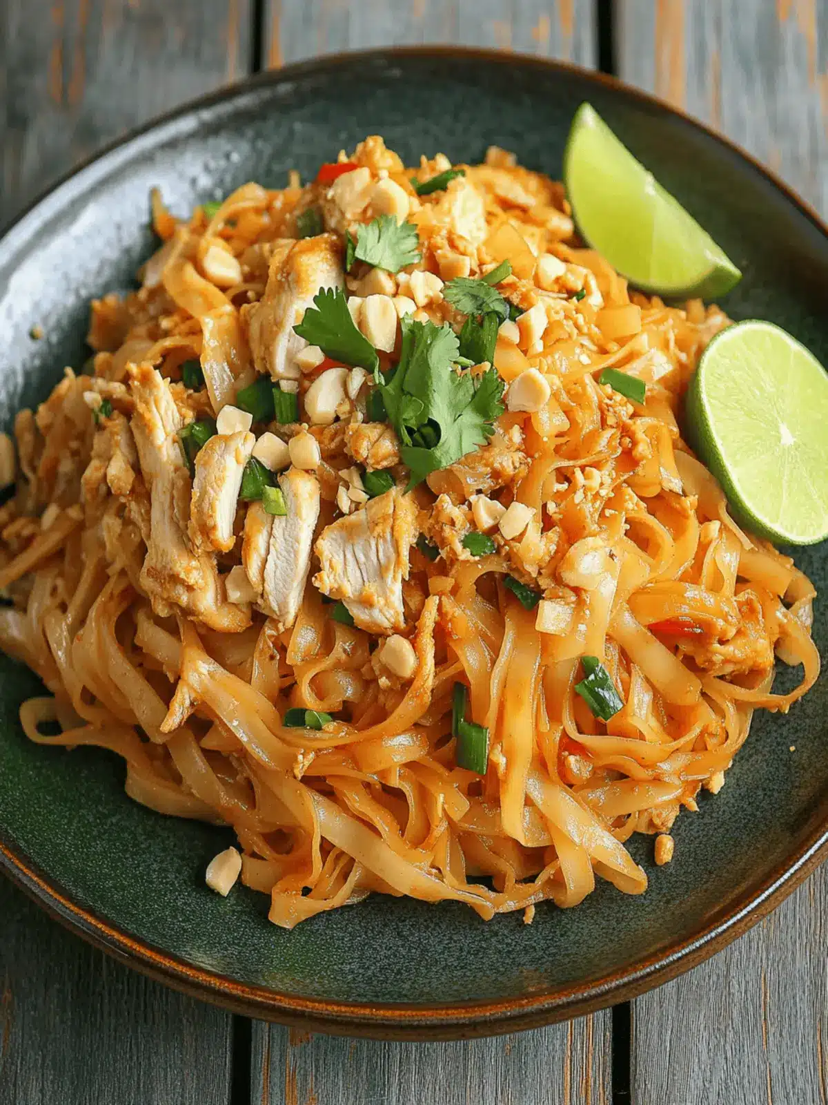 Quick and Easy Chicken Pad Thai for Flavorful Nights 3 Chicken Pad Thai