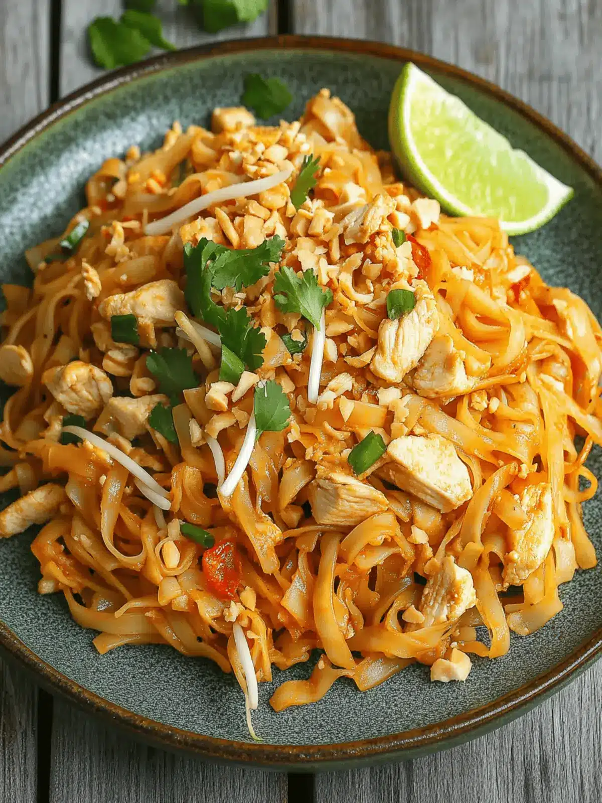 Quick and Easy Chicken Pad Thai for Flavorful Nights 2 Chicken Pad Thai