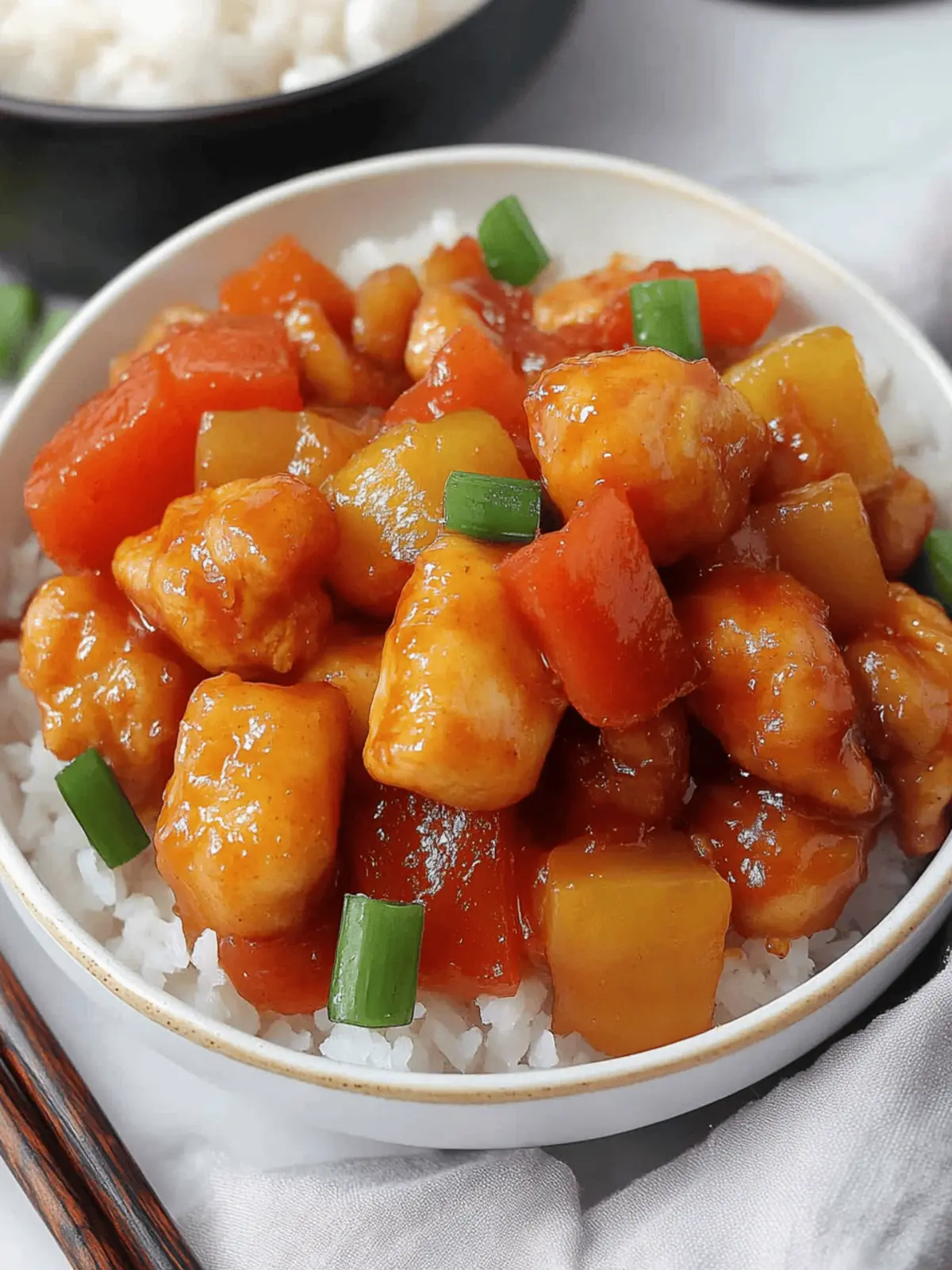 Sweet and Sour Chicken Hong Kong Style: A Quick Delight 2 Sweet and Sour Chicken Hong Kong Style