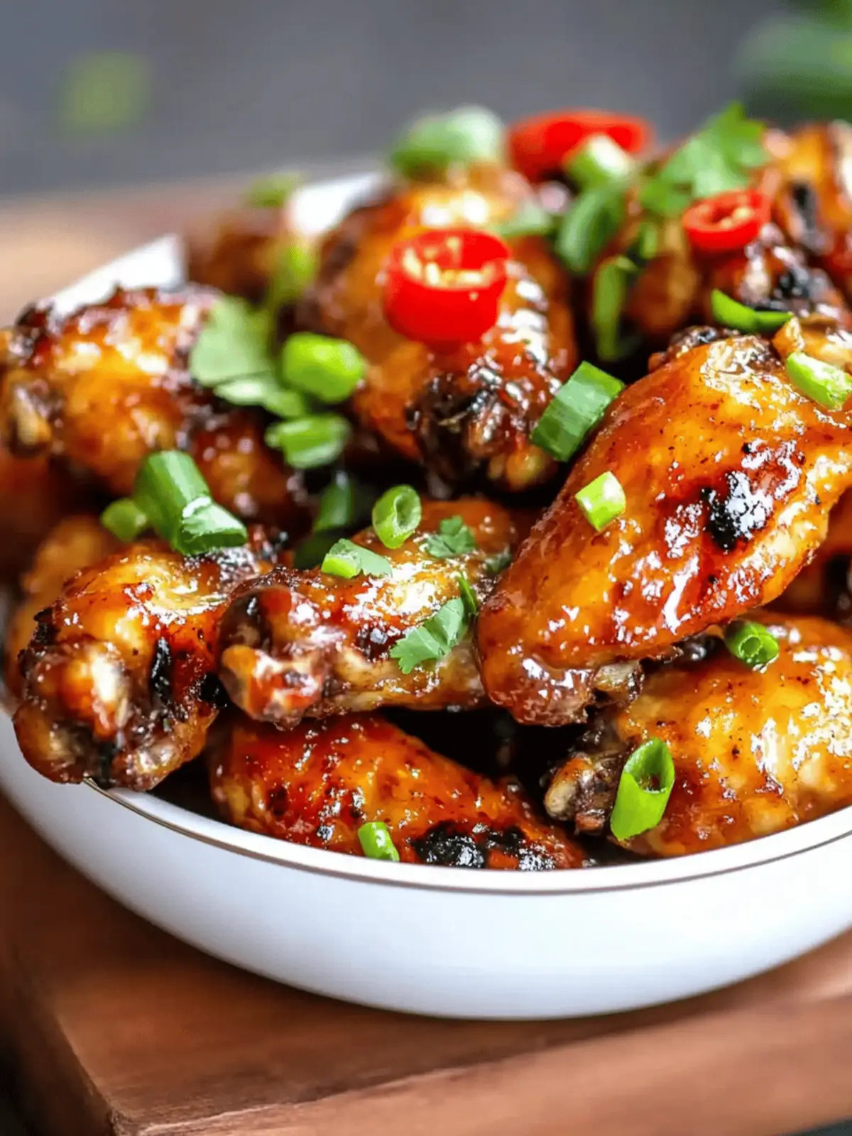 Oven Baked Sticky Thai Chicken Wings That Rock Your Taste Buds 3 Oven Baked Sticky Thai Chicken Wings