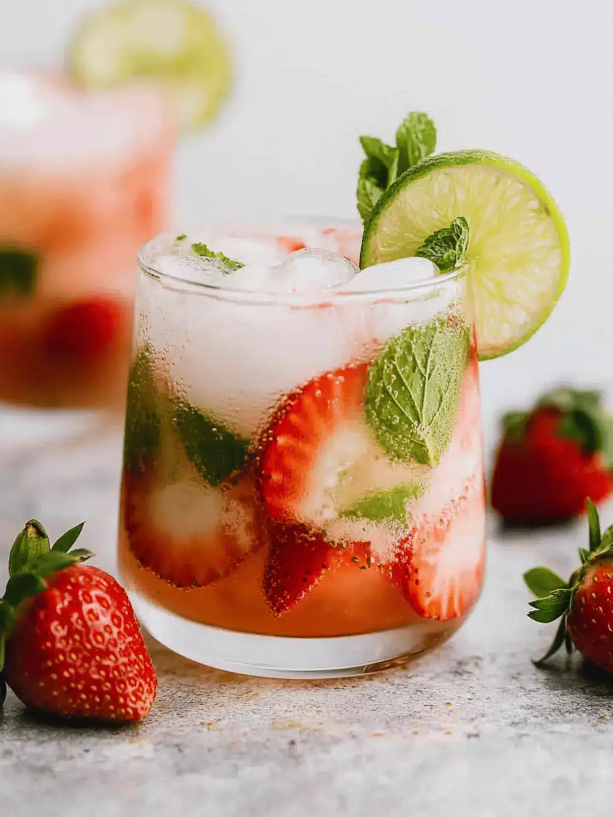 Delightful Strawberry Mojito: Your Perfect Summer Sip 4 Strawberry Mojito