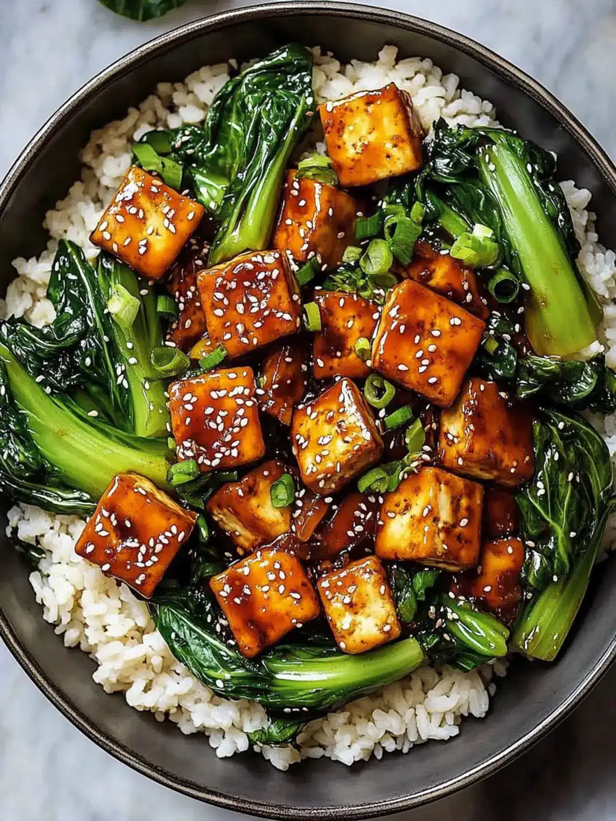 Ginger-Sesame Glazed Tofu & Bok Choy Stir Fry Bliss at Home 4 Ginger-Sesame Glazed Tofu & Bok Choy Stir Fry