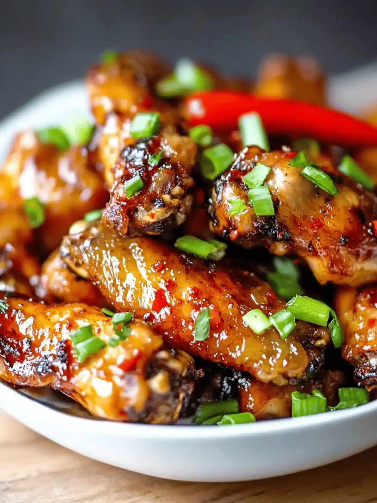 Oven Baked Sticky Thai Chicken Wings That Rock Your Taste Buds 2 Oven Baked Sticky Thai Chicken Wings