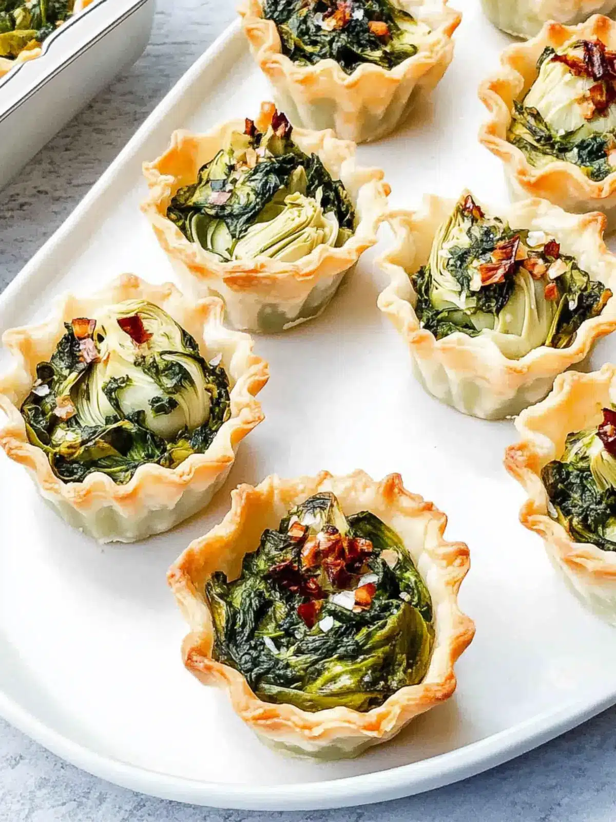 Delicious Make Ahead Spinach Artichoke Tartlets Everyone Loves 4 Make Ahead Spinach Artichoke Tartlets