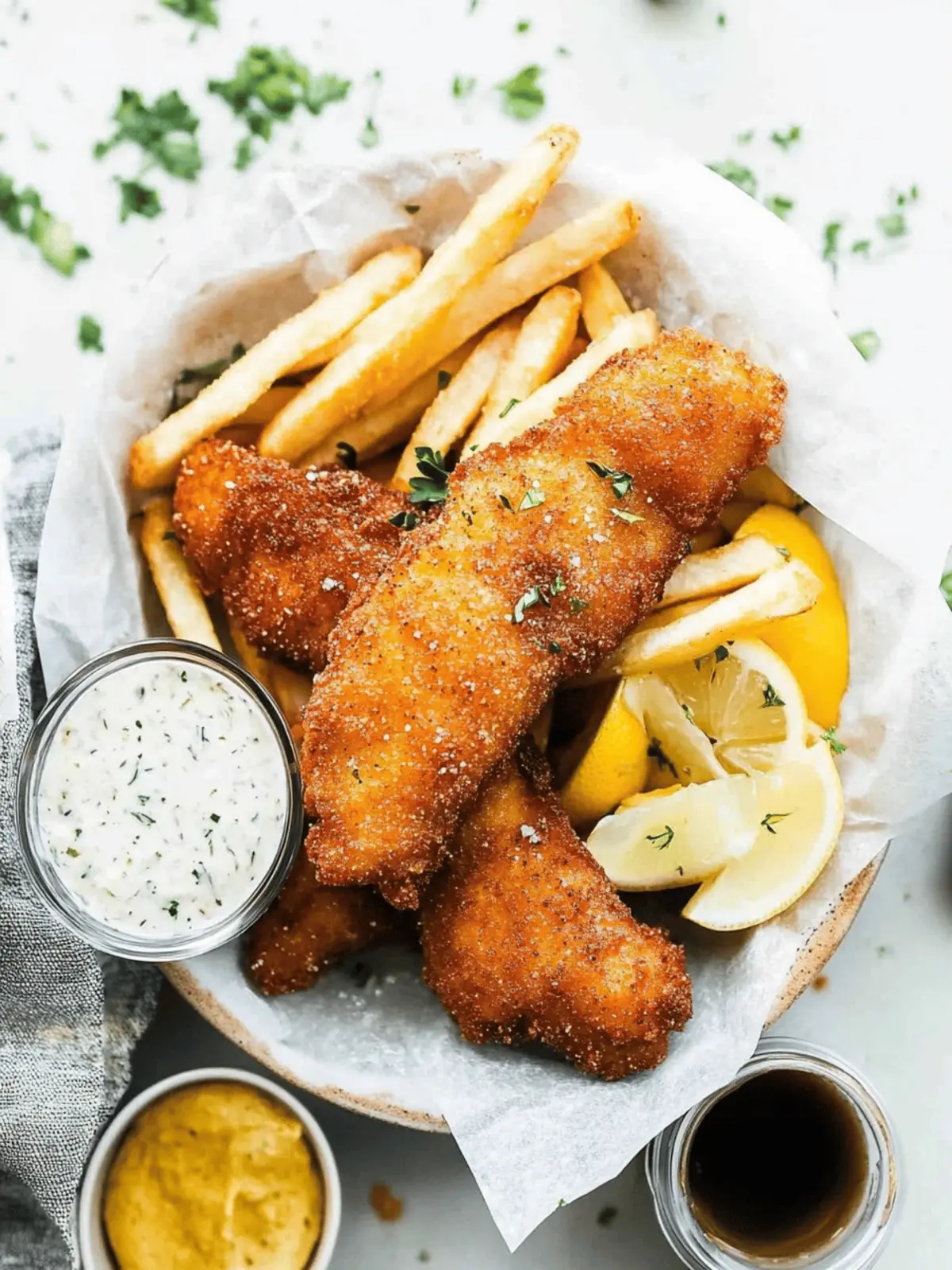 Crispy Friday Night Fish Fry with Tartar Sauce Delight 2 Friday Night Fish Fry with Tartar Sauce