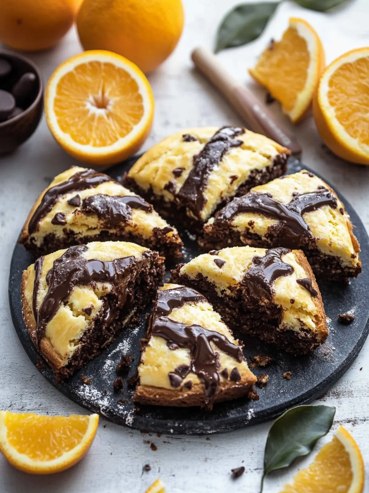 Decadent Chocolate Orange Scones for Citrus Lovers 4 Chocolate Orange Scones