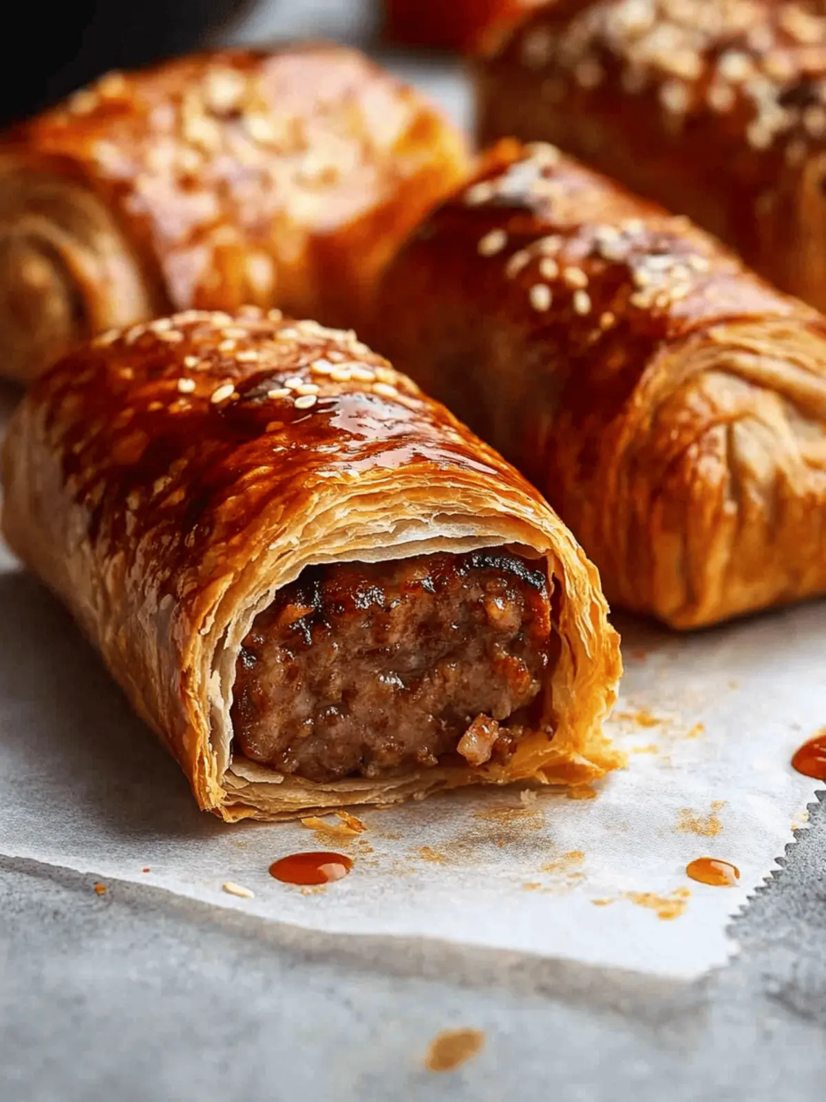 Irresistible B85 Beef Sausage Rolls with Cheesy Goodness 4 B85 Beef Sausage Rolls