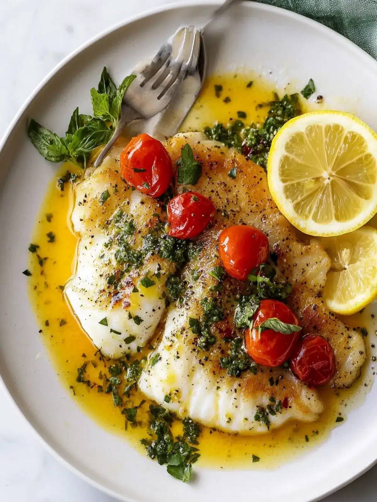 Lemon Pepper Sole with Citrus Herb Sauce That Dazzles 3 Lemon Pepper Sole with Citrus Herb Sauce