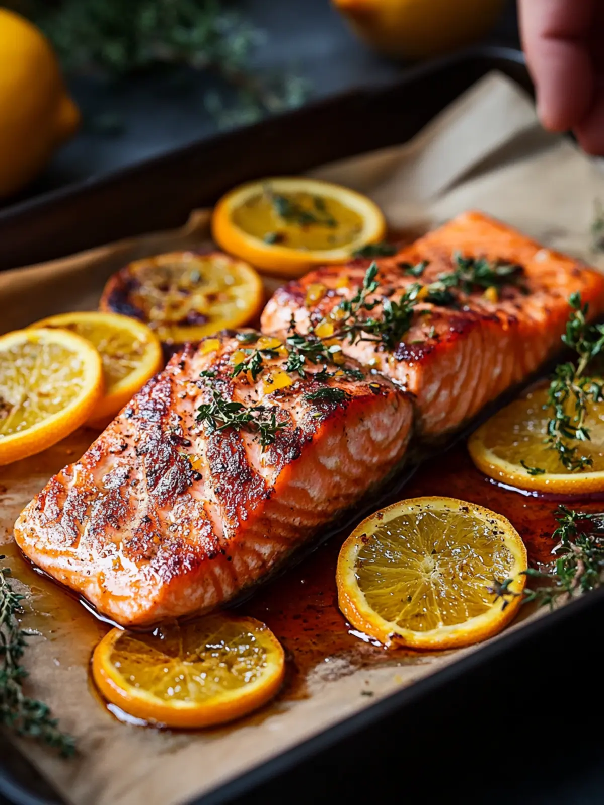 Quick 12 Minute Citrus Broiled Salmon Filet That's a Game Changer 4 12 Minute Citrus Broiled Salmon Filet