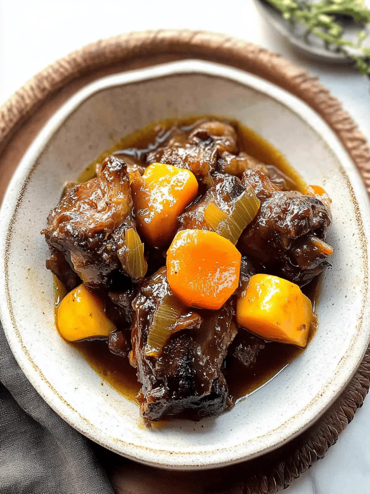 Tender Chinese Braised Oxtail That Melts in Your Mouth 4 Chinese Braised Oxtail