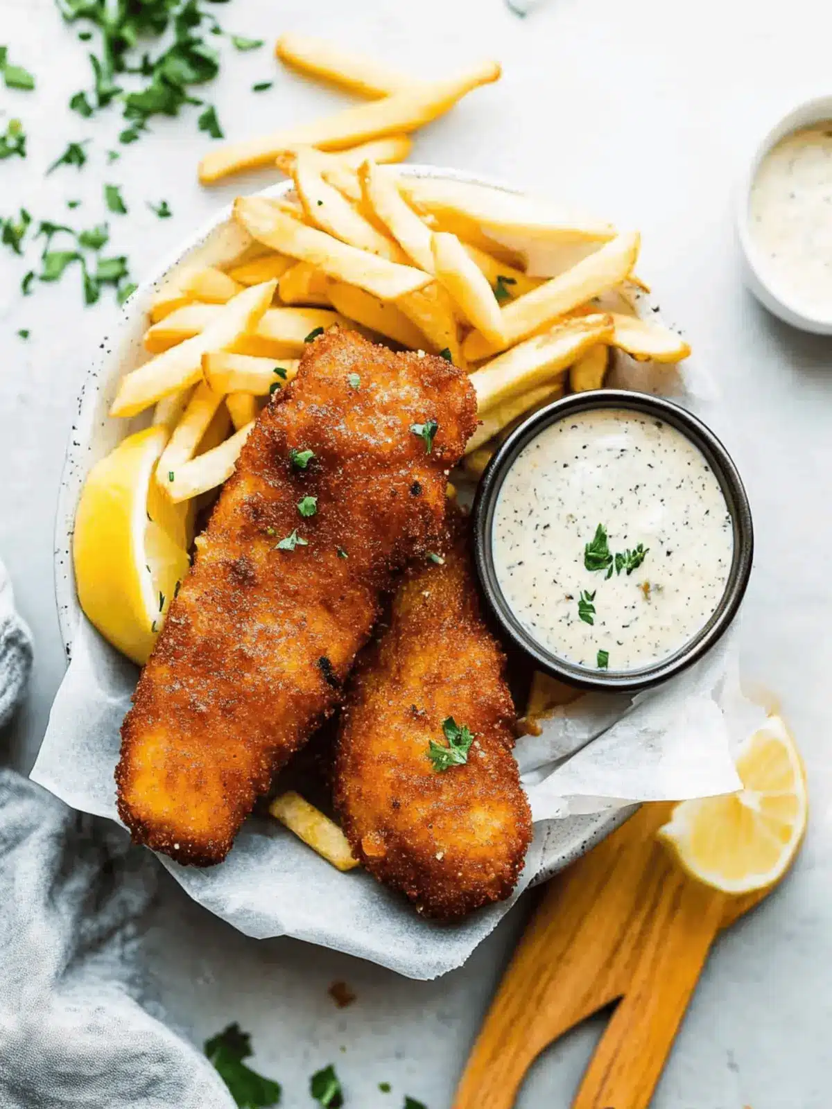 Crispy Friday Night Fish Fry with Tartar Sauce Delight 4 Friday Night Fish Fry with Tartar Sauce