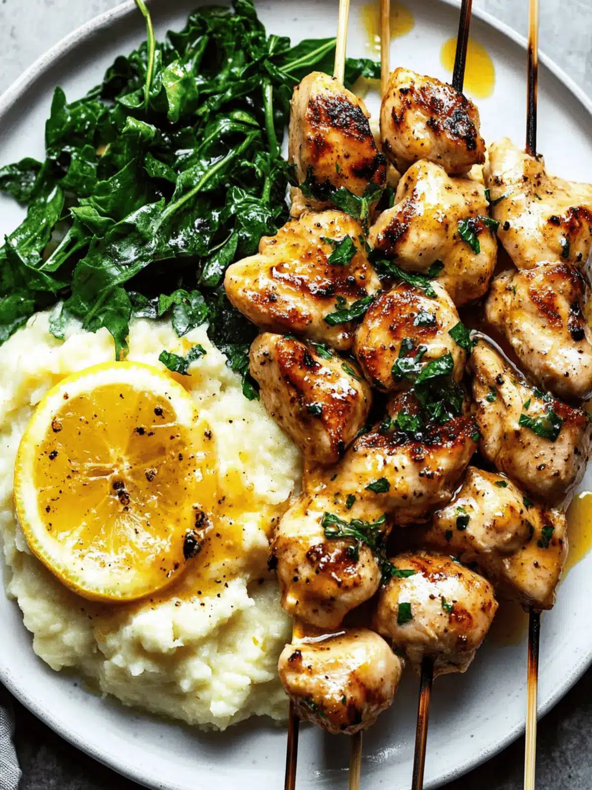 Zesty Preserved Lemon Chicken Skewers for Flavorful Grilling 3 Preserved Lemon Chicken Skewers