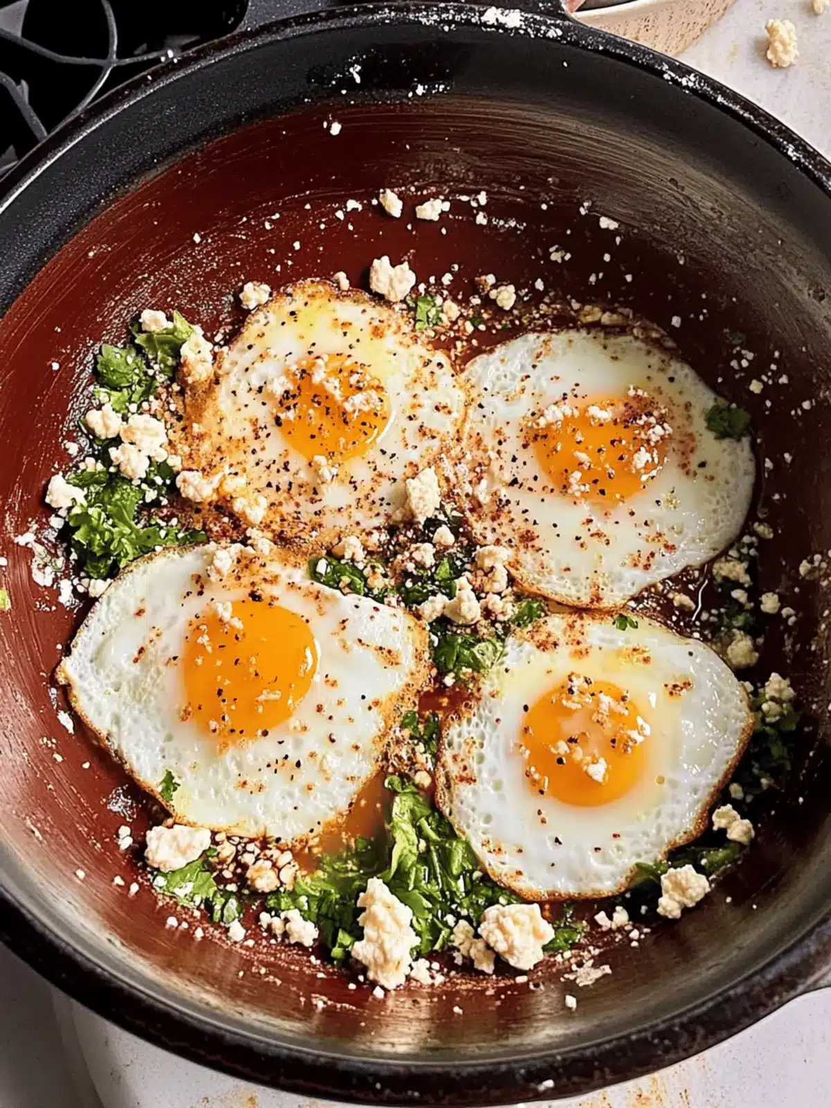 Savory Turkish Fried Eggs with Creamy Garlicky Yogurt 3 Turkish Fried Eggs