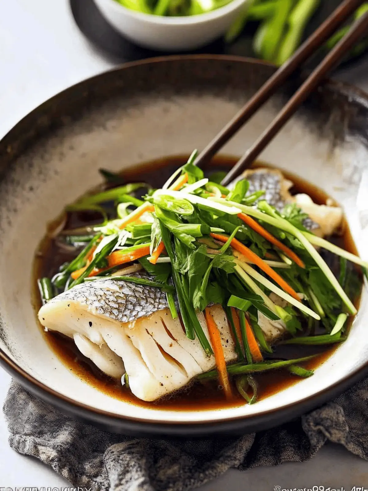 Delicious Steamed Fish with Ginger and Soy Sauce Recipe 2 Steamed Fish with Ginger and Soy Sauce