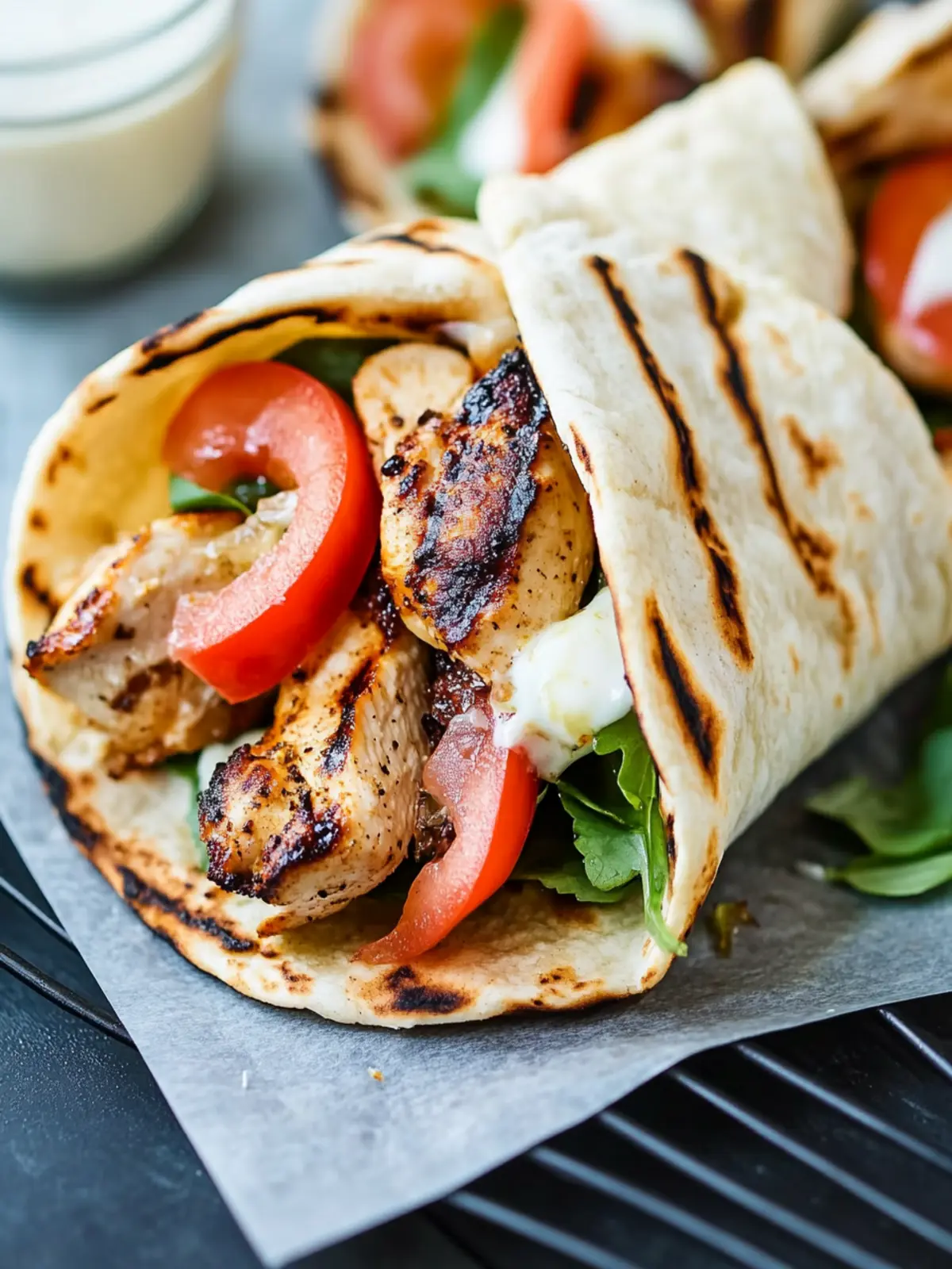 Grilled Lemon Chicken Flatbread Wraps That Wow Your Tastebuds 4 Grilled Lemon Chicken Flatbread Wraps