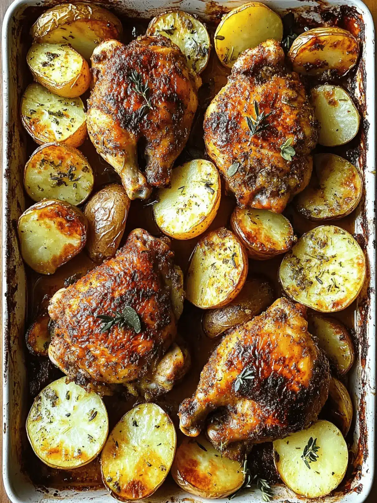 Lebanese Baked Chicken with Potatoes for Easy Family Dinners 4 Lebanese Baked Chicken with Potatoes