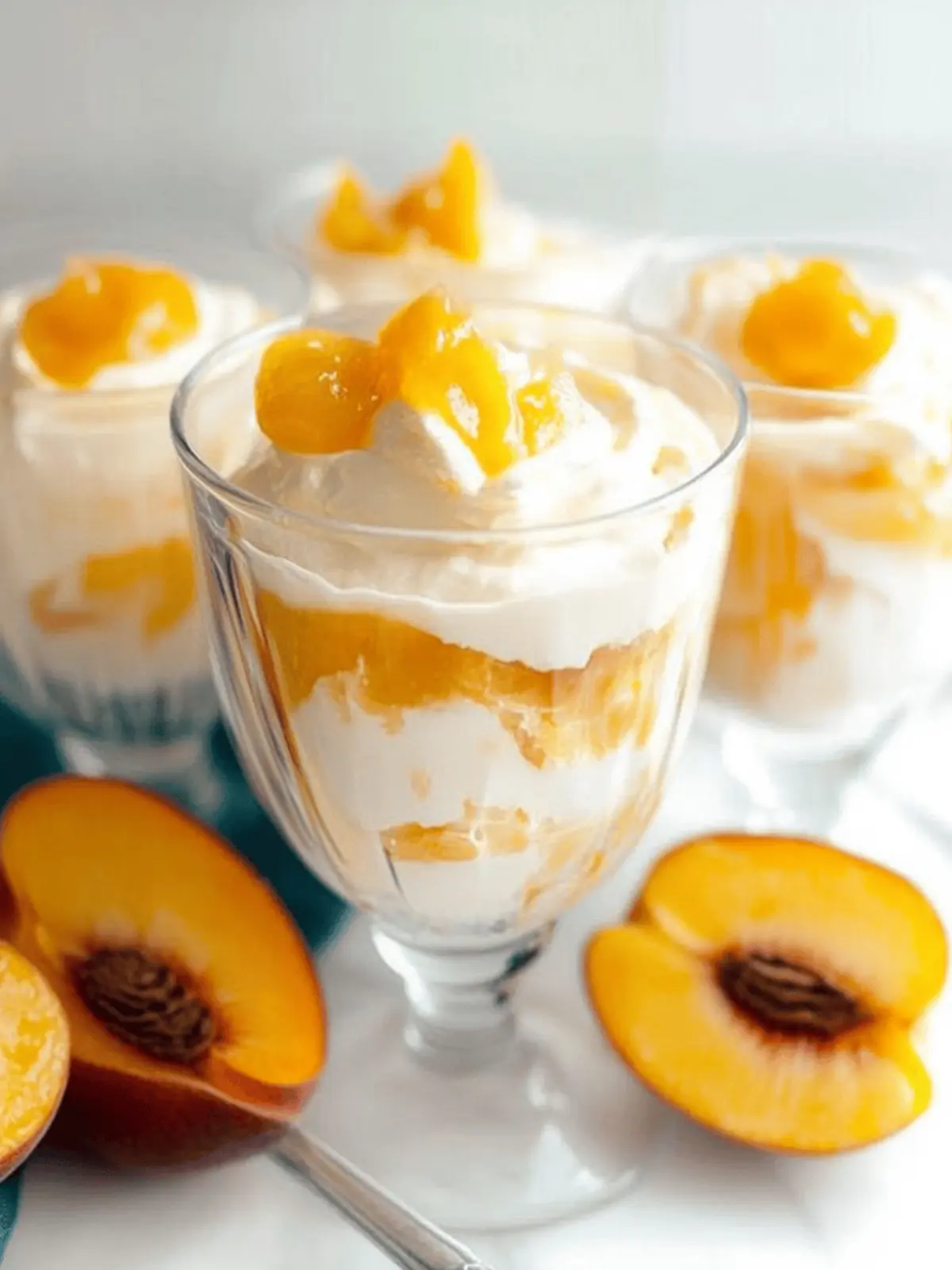 Luscious Peaches and Cream: Your Ultimate No-Bake Delight 3 Peaches and Cream