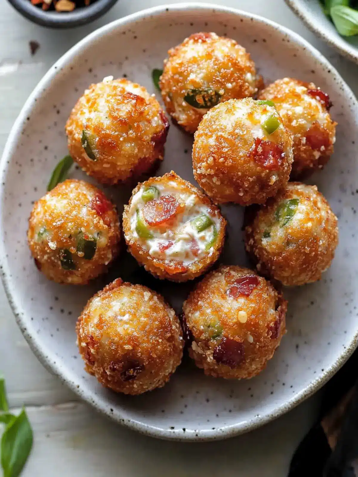Irresistible Bacon Jalapeño Cream Cheese Balls for Every Party 4 Bacon Jalapeño Cream Cheese Balls