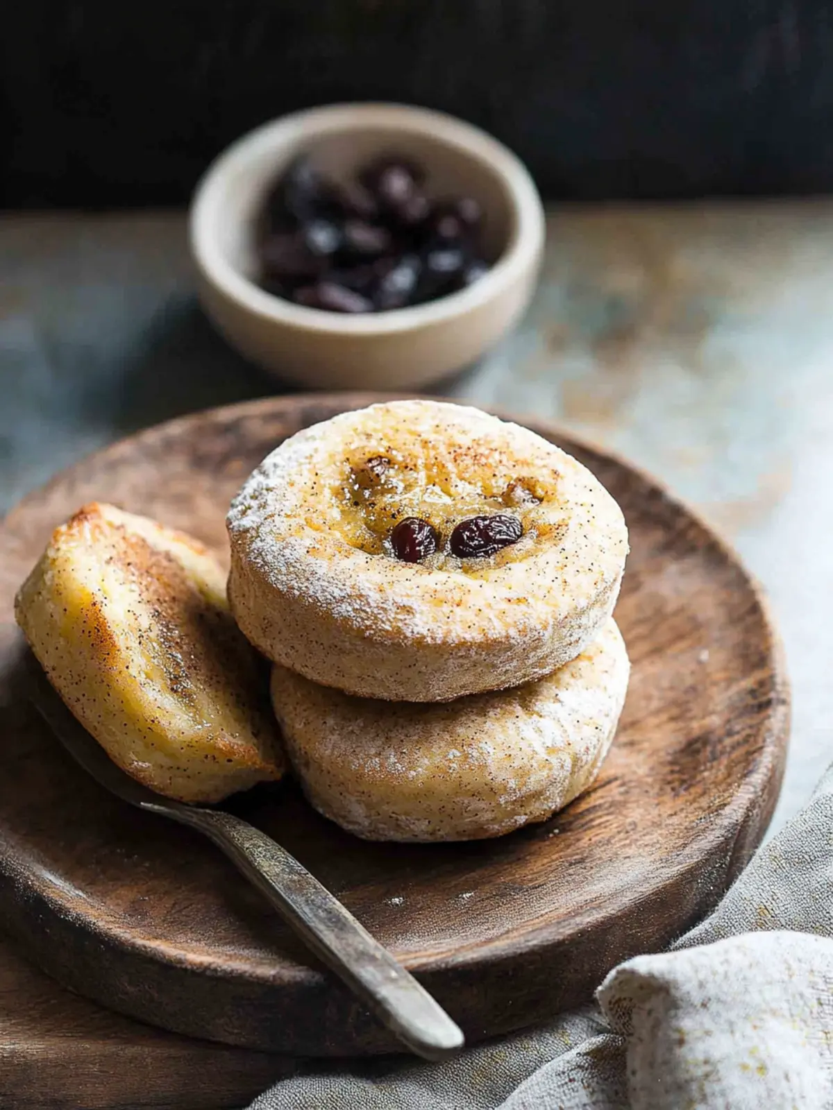 Sourdough Cinnamon-Raisin English Muffins for Cozy Mornings 2 Sourdough Cinnamon-Raisin English Muffins