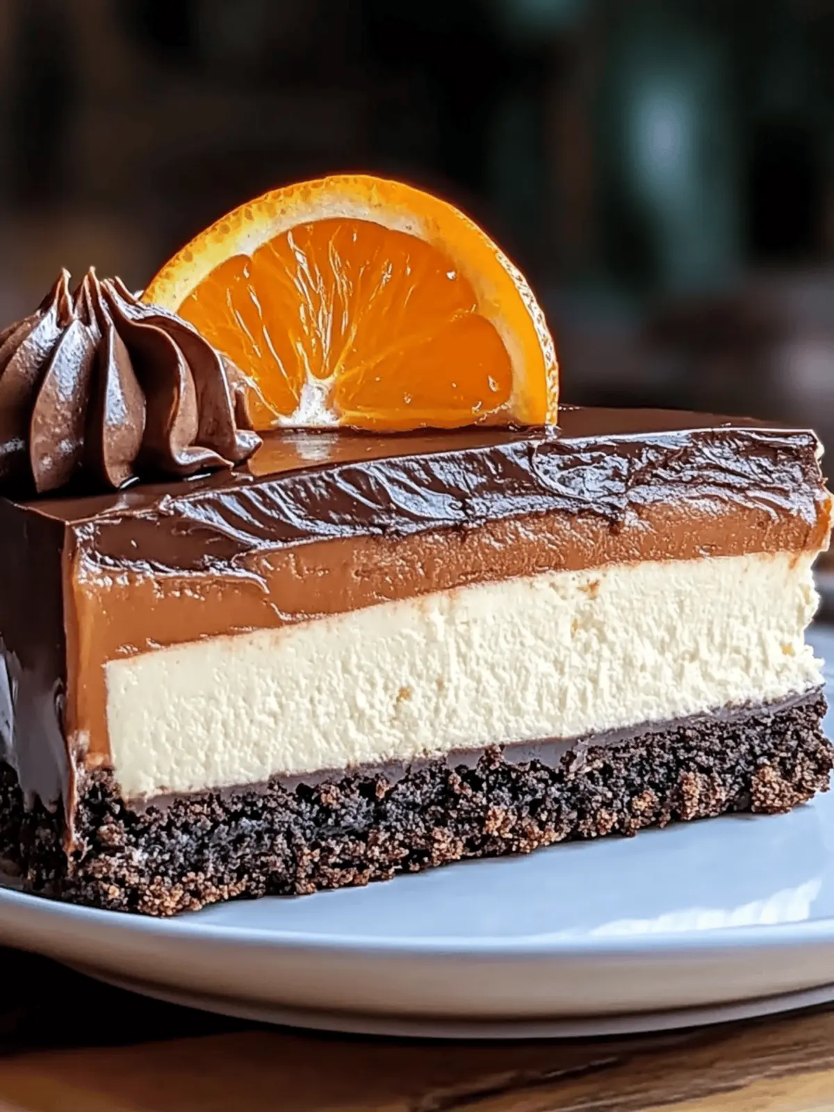 Decadent Chocolate Orange Cheesecake You Must Try Today 2 Chocolate Orange Cheesecake