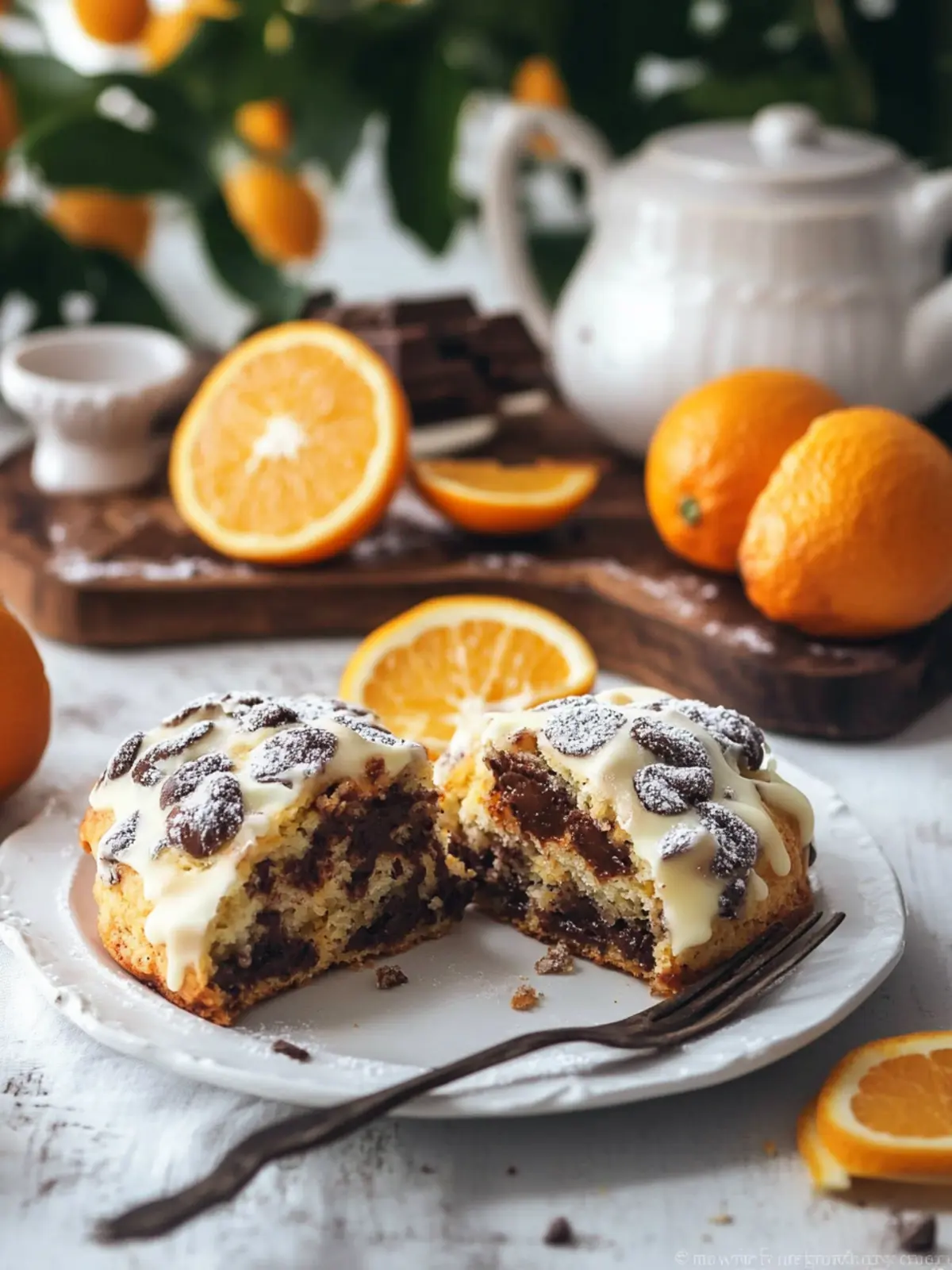 Decadent Chocolate Orange Scones for Citrus Lovers 2 Chocolate Orange Scones