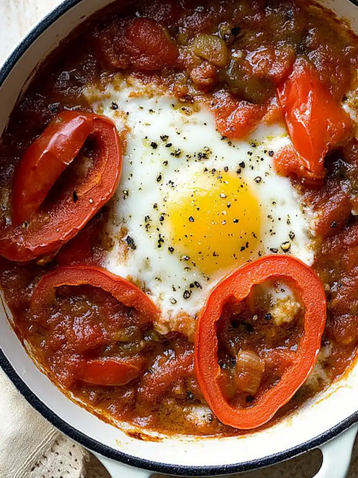 Savory Chachouka Eggs: A Wholesome Twist on Tradition 2 Chachouka