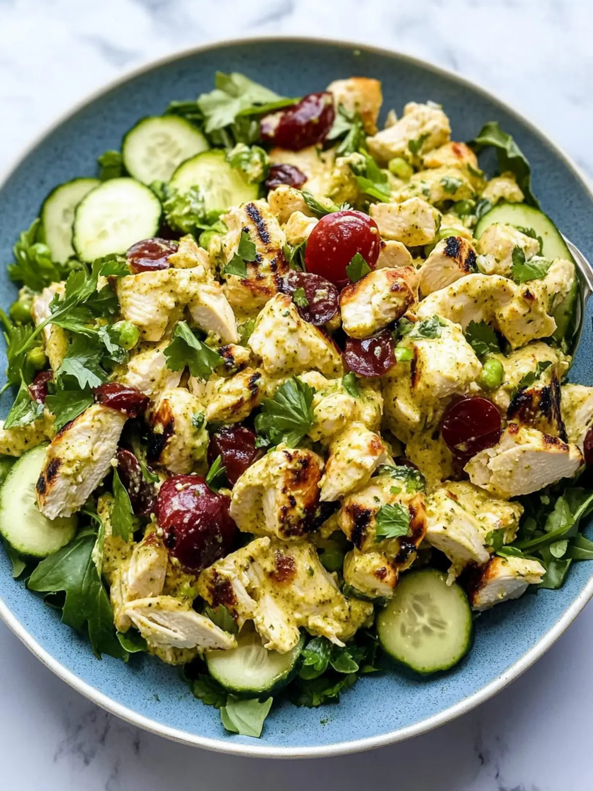 Curry Greek Yogurt Chicken Salad That's Bursting with Flavor 2 Curry Greek Yogurt Chicken Salad