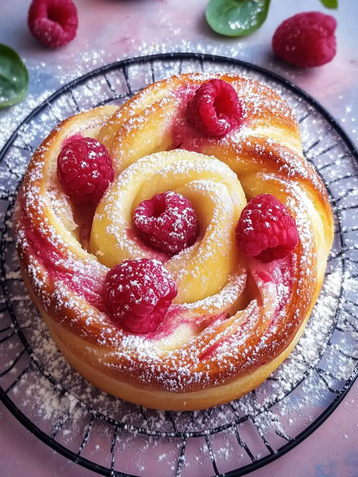 Delicious Sugar Raspberry Danish Buns You Can t Resist 3 Sugar Raspberry Danish Bun