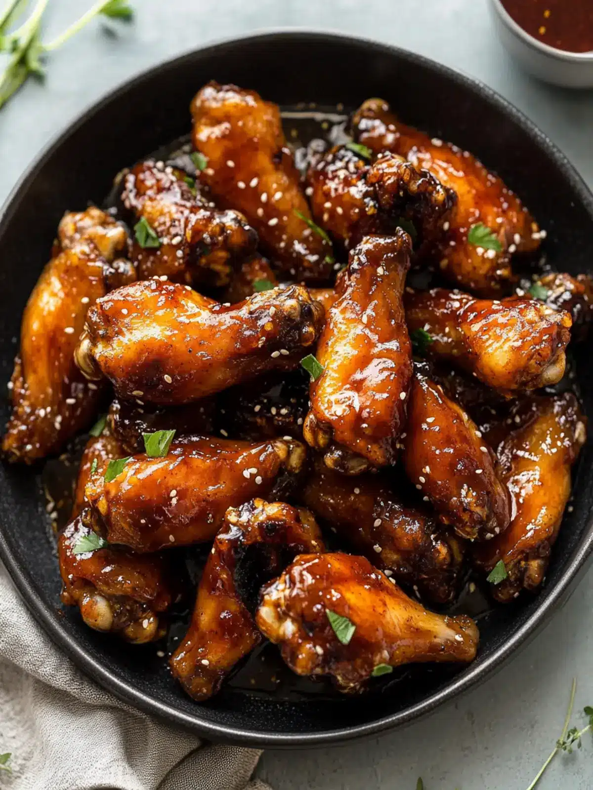 Crispy Sticky Peach Chicken Wings for Sweet Flavor Bliss 2 Sticky Peach Chicken Wings