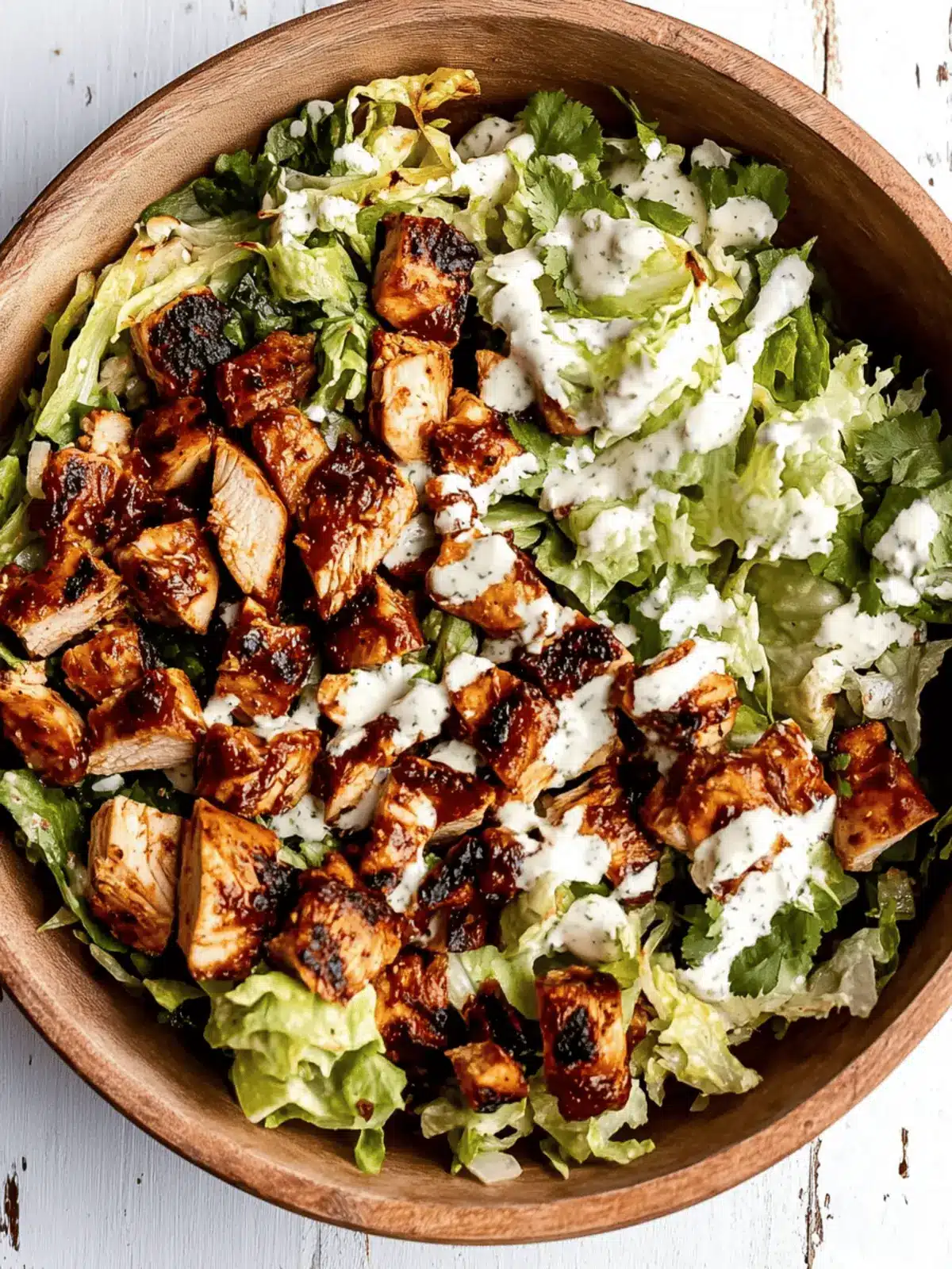 BBQ Chicken Chopped Salad with Cilantro Ranch You ll Love 4 BBQ Chicken Chopped Salad with Cilantro Ranch You ll Love